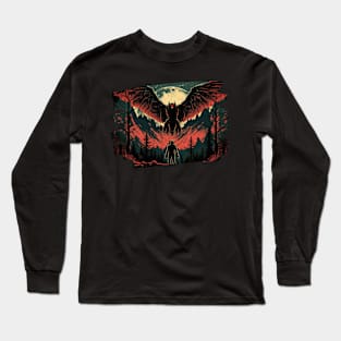 Mothman Arrival Long Sleeve T-Shirt